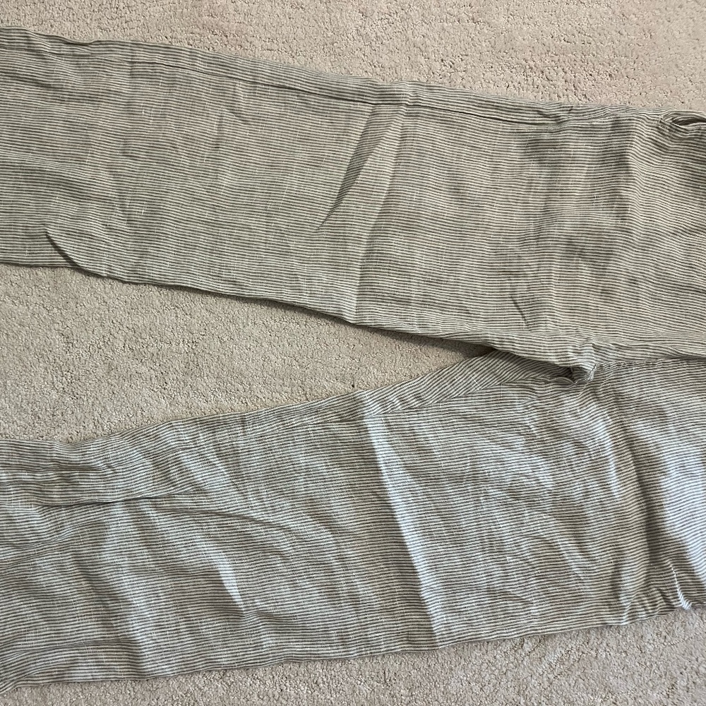Brandy Melville Striped Linen Pants